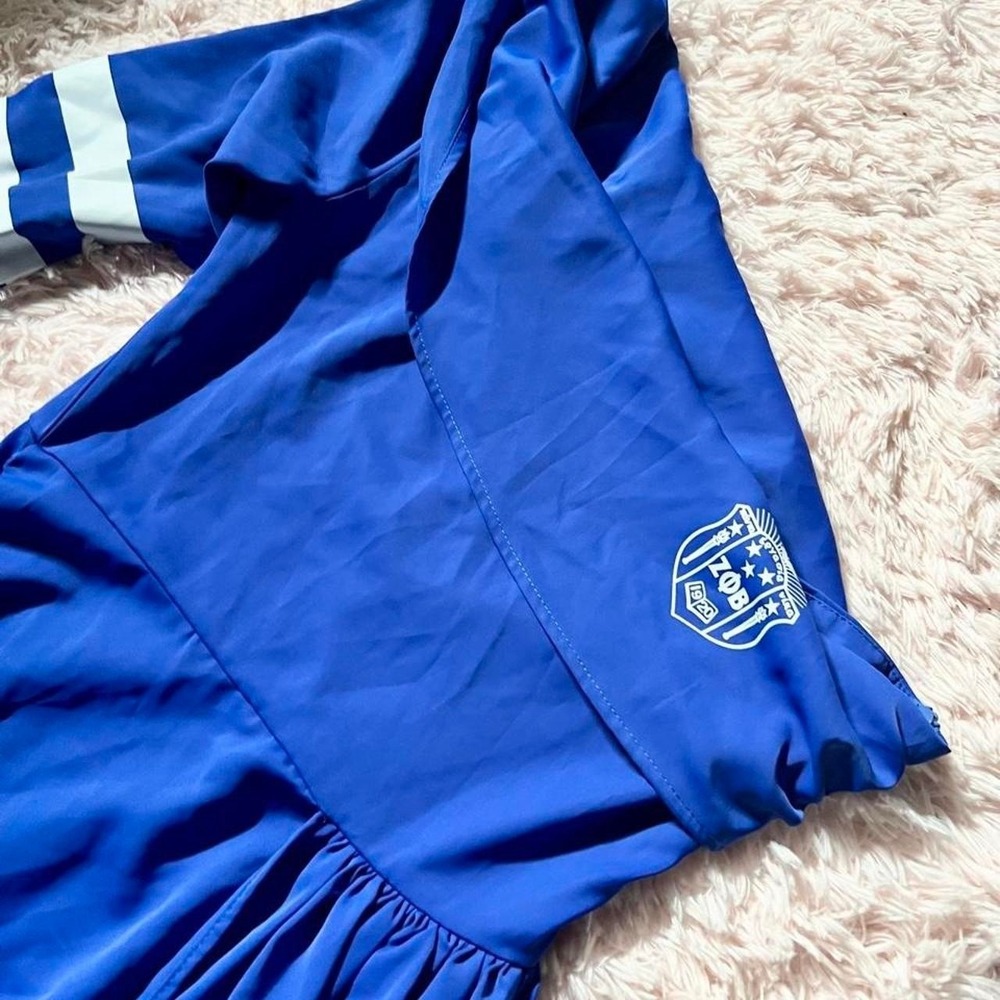One Shoulder College‎ Campus Ceremony Fraternity Zeta Phi Beta Dress Womens XS - Picture 2 of 6
